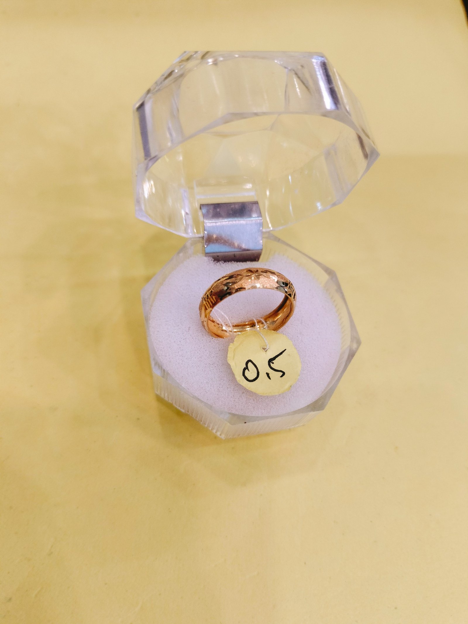 Cincin Belah Rotan Ukir