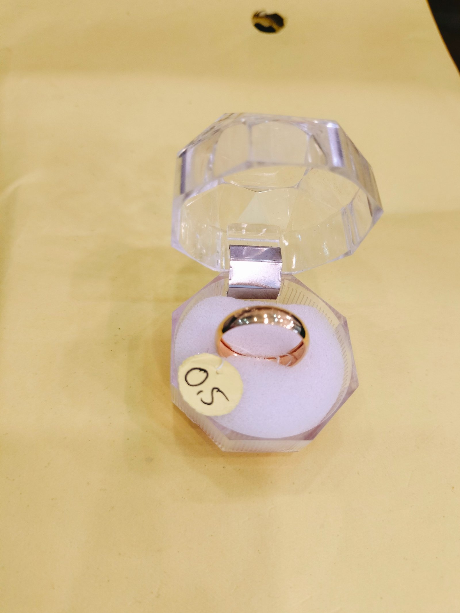 Cincin Belah Rotan Polos