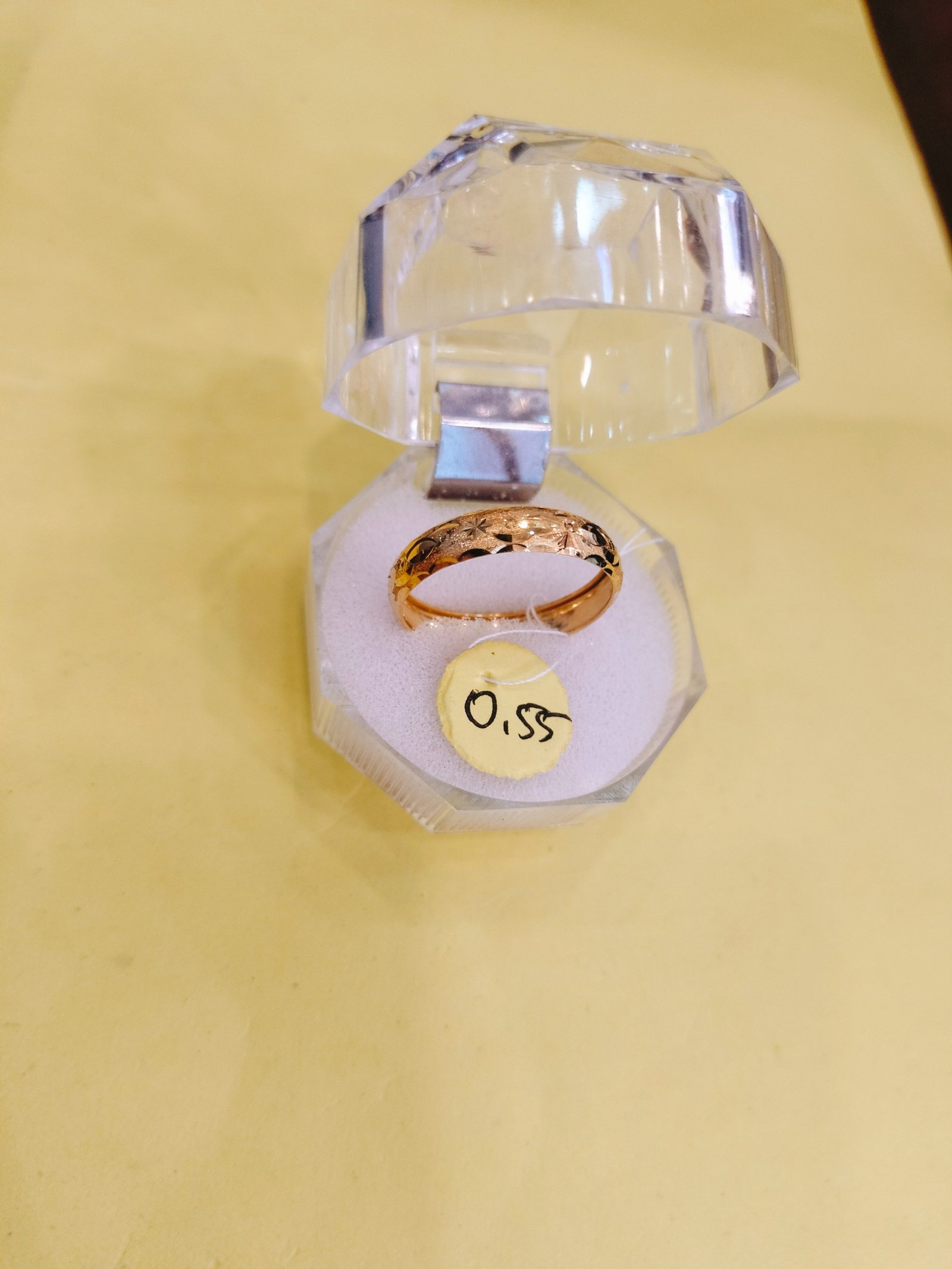 Cincin Belah Rotan Ukir