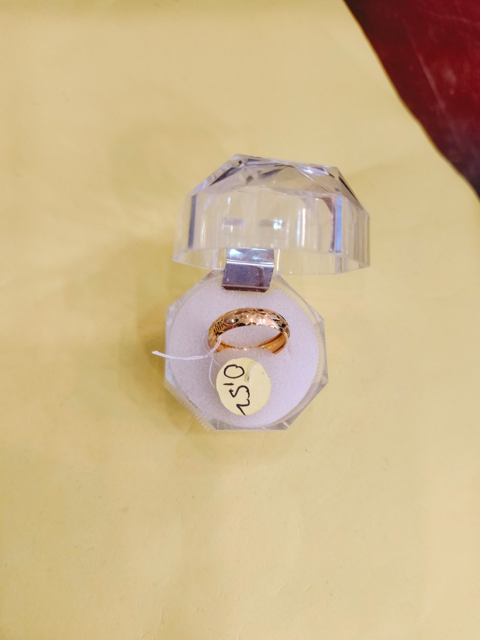 Cincin Belah Rotan Ukir