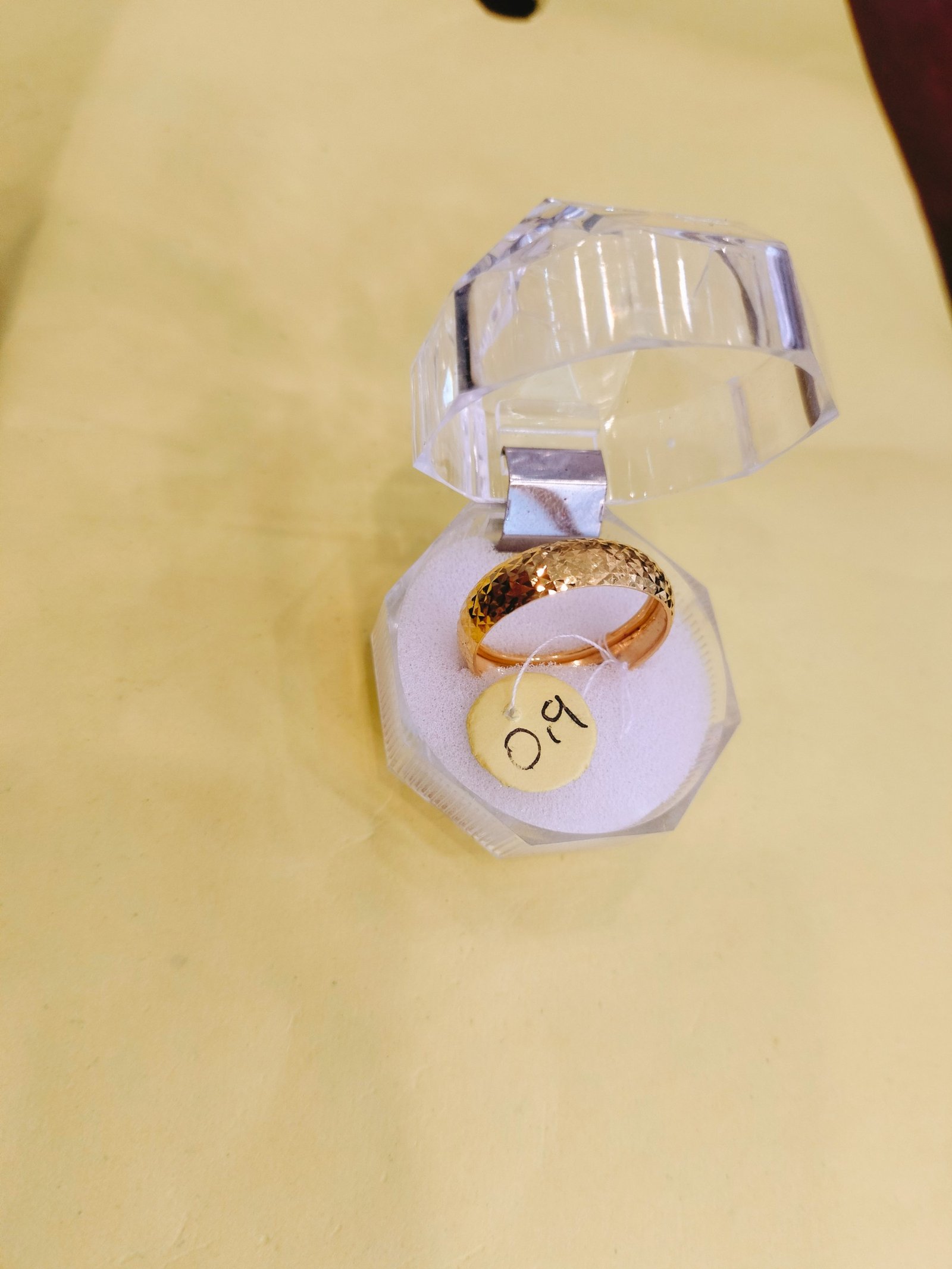 Cincin Belah Rotan Ukir